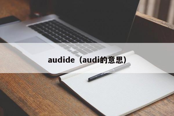 audide（audi的意思）