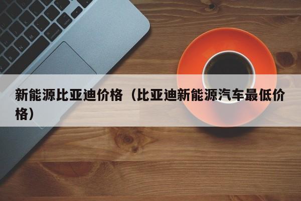 新能源比亚迪价格（比亚迪新能源汽车最低价格）