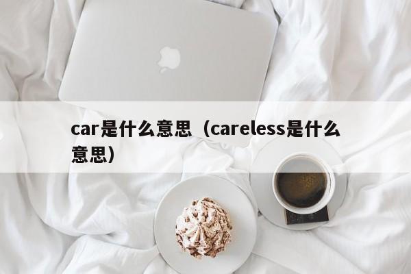 car是什么意思（careless是什么意思）