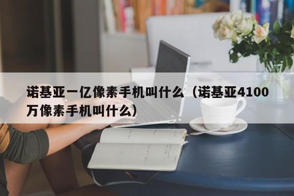 诺基亚一亿像素手机叫什么（诺基亚4100万像素手机叫什么）