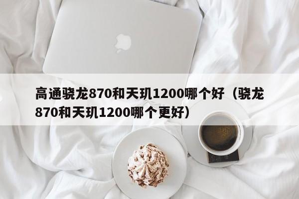 高通骁龙870和天玑1200哪个好（骁龙870和天玑1200哪个更好）