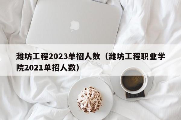 潍坊工程2023单招人数（潍坊工程职业学院2021单招人数）