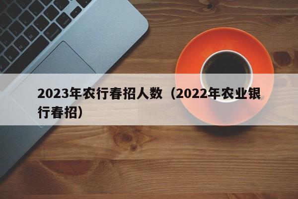 2023年农行春招人数（2022年农业银行春招）