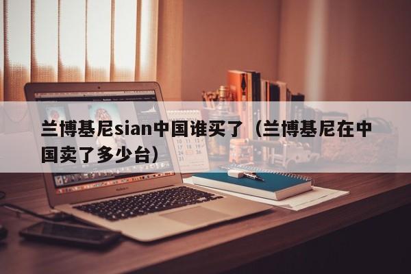 兰博基尼sian中国谁买了（兰博基尼在中国卖了多少台）