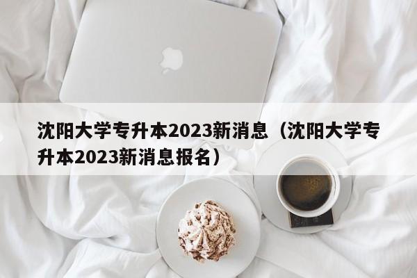 沈阳大学专升本2023新消息（沈阳大学专升本2023新消息报名）