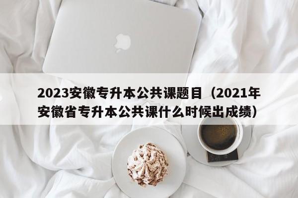 2023安徽专升本公共课题目（2021年安徽省专升本公共课什么时候出成绩）