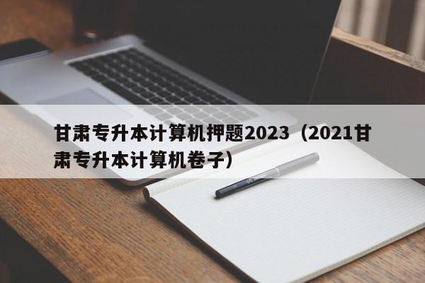 甘肃专升本计算机押题2023（2021甘肃专升本计算机卷子）