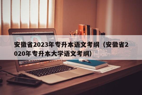 安徽省2023年专升本语文考纲（安徽省2020年专升本大学语文考纲）