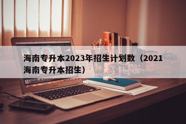 海南专升本2023年招生计划数（2021海南专升本招生）