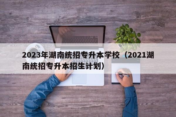 2023年湖南统招专升本学校（2021湖南统招专升本招生计划）