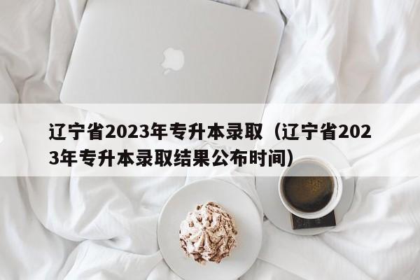 辽宁省2023年专升本录取（辽宁省2023年专升本录取结果公布时间）