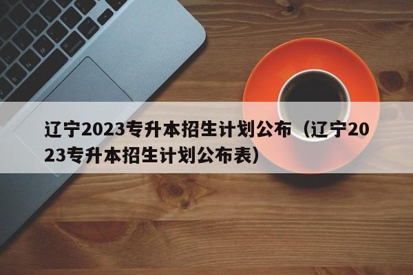 辽宁2023专升本招生计划公布（辽宁2023专升本招生计划公布表）