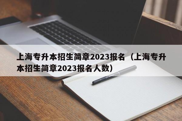 上海专升本招生简章2023报名（上海专升本招生简章2023报名人数）