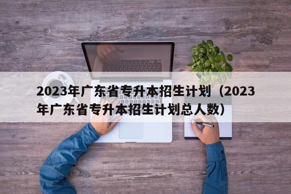 2023年广东省专升本招生计划（2023年广东省专升本招生计划总人数）